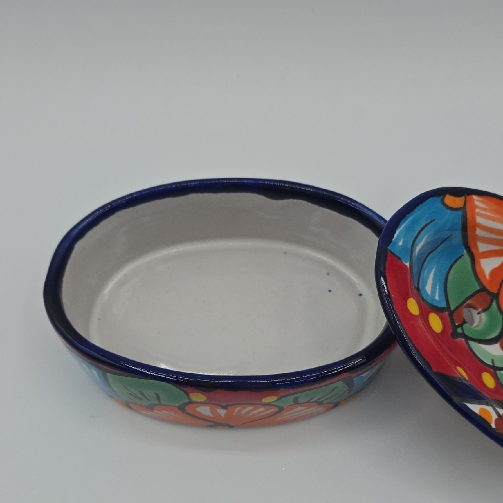 Colorful Ceramic Dish - Picture 4 of 11